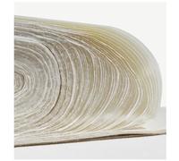 ORFOFE Chinese Paper and Not Easily Penetrated Features 70pcs White Semi- Rice Paper with Neatly Retained Ink for Kanji Writing for Beginners and Art Practice for Beginners and Art