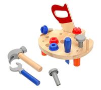 ORFOFE Colorful Repairing Kit with Smooth Surface Non Toxic Workshop Playset for Boys and Early Educational Role Play Tool for Intellectual Development and Pretend Mechanical Fun