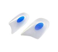 ORFOFE Comfortable Silicone Heel Pad Insoles for Men Cushioning Foot Relief Anti-Skid Support Inserts for Plantar and Muscle Fatigue One
