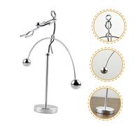 ORFOFE Couple Balance Statue Decor Physics Dynamic Equilibrium Desk Ornament Home Office Art Craft
