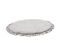 ORFOFE Crawling Mat Soft Round Play Mat with Gentle Touch for Comfortable Crawling and Playing for Nursery and Light Grey