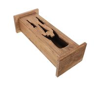 ORFOFE Cute Ghost Halloween Decorations Handmade Wooden Ghost Adornment for Home and Yard