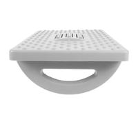 ORFOFE Desk Footstool and Multi-Functional Design Plastic Footrest with Non-Slip Bottom Sleek Minimalist Stepping Footstool Suitable for Home Decor and Office Use