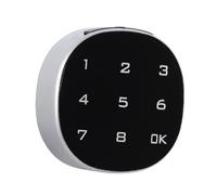 ORFOFE Digital Keypad Electronic Cabinet Lock Kit Compact Password Combination Lock for Luggage Door Security with Resettable Code Portable Privacy Protection Device
