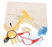 ORFOFE Dinosaur Digging Kit Educational Excavation for Science Archaeology Skeleton Model Paleontology Learning Tool for Dinosaur-themed Parties and Interactive Play