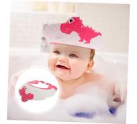 ORFOFE Dinosaur Shape Shower Cap for Hair Washing Hat for Protective Ear and Eye Shield Fun Bathing Accessory to Prevent Water Irritation and Phobia