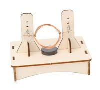 ORFOFE DIY Dc Motor Building Kit for Educational Science Experiment with Wooden Parts Motor Pulley Electrical Circuit Kit Stem Engineering Project for Learning and Creative Innovation