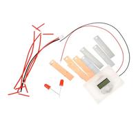 ORFOFE DIY Fruit Battery Kit for Science Experiment - Potato Clock Making Set Zinc-copper Plates - Educational Science Project Supplies for Students and Stem Learning