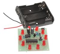 ORFOFE Diy Lucky Wheel Led Circuit Kit for Science Experiment and Educational Play, Small Bulb Light Set Circuit Components and Battery Holder, Stem Learning Tool for Students and Hobbyists