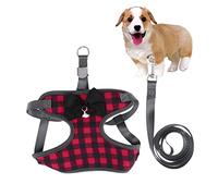 ORFOFE Dog Harness Vest for Large Dogs Cooling Vest Pet Harness Breathable Mesh Leash Set