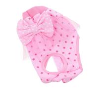 ORFOFE Dog Menstrual Pants for Puppy Diaper Pantie Pet Diaper Lace Butterfly Bow Suitable for Dog Sanitary Pants during Puppy Stuff for Pet Pantie Use