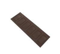 ORFOFE Dollhouse Flexible Molding Trim Self-adhesive Peel and Stick Skirting Board Wall Panel Wainscot for Miniature Decor Enhances Realistic Interiors with Resin Material Resistant to