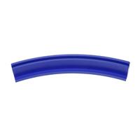 ORFOFE Domino Holder Blue Plastic 2 in 1 Card Game Base | Hands Free for Dominoes and Cards, Reusable Rack Design, Blue Plastic Organizer for Tabletop Play