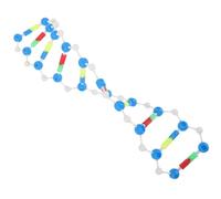 ORFOFE Double Helix Dna Model Educational Science Instrument Self-assembling Genetics Teaching Aid for Students Biology Classroom Learning Tool