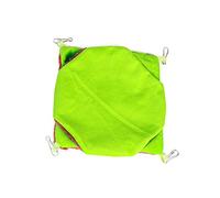 ORFOFE Double Layer Pet Hammock Bed Small Squirrel Nest Sugar Glider Sleeping Bag Warm Plush Guinea Pig Bed