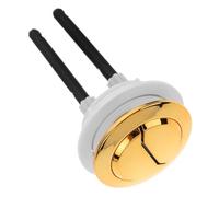 ORFOFE Dual Flush Toilet Water Tank Easy Installation Push Button Replacement Abs Material and Random Color Suitable for Bathroom Toilet Tank Flushing