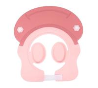 ORFOFE Ear Protection Hat for Boys and Girls Pink Bath Visor Cap to Prevent Shampoo from Eyes and Ears During Shower