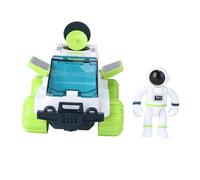 ORFOFE Educational Aerospace Plaything for Compact Space Model with Lights and Sounds Early Learning for Boys and Enhancing Skills and Space Knowledge