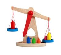ORFOFE Educational Balance Scale for Early Learning Science Teaching Aid for Developing Creativity Hand-eye Coordination and Attention in Boys
