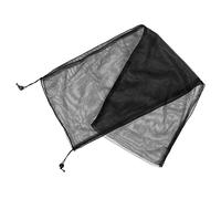 ORFOFE Elastic Bird Cage Cover with Breathable Tulle Mesh Dustproof Birdcage Netting Skirt for Parrot and Bird Cages Secure Fit with Stretch Prevents Mess and Provides Comfortable