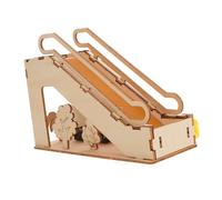 ORFOFE Electric Stem Elevator DIY Model Kit for Boys Educational Science Experiment Building Set Demonstrating Mechanical and Electrical Principles for Classroom and Home Learning