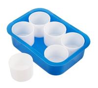 ORFOFE Empty Watercolor Paint Box Lightweight Plastic Pigment Palette for Acrylics and Watercolors Non-peeling Portable Mixing Tray for Artists and Hobbyists