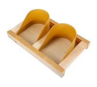 ORFOFE European Style Pigeon Coop Entrance Door Wood Abs Construction Pigeon-friendly Bird Trap Door for Loft and Dove Access