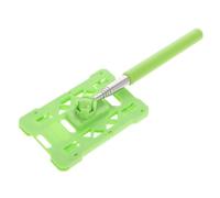 ORFOFE Extendable Plastic Parking Card Holder Rod for Vehicle Access Badge with Telescoping Design Heavy-Duty Grabber Stick for Easy Toll Booth and Parking Payment Use Green