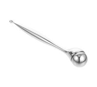 ORFOFE Eye Massage Roller Wrinkle Eye Roller Metal 1pc Silver for Travel Adults Eye Roller for Dark Circles Massage Roller Reduce fine Lines