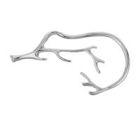 ORFOFE Fairy Ears Ear Bone Clip Non Piercing for Women Party Silver