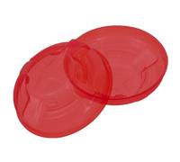 ORFOFE Fire Alarm Detector Housing 2Pcs Plastic Covers Non-Intrusive Design for Kitchen and Bathroom Use