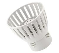 ORFOFE Fish Pond Filter Drain Control Skimmer Basket for Koi, PVC Water Circulation Easy to Install Pool Accessories Outdoor