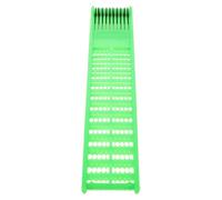 ORFOFE Fishing Line Holder Board Large Green Plastic Fishing Line Winder with Spring Hook for Snelled Hooks Organizer Lightweight Practical
