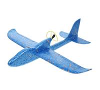 ORFOFE Foam Hand Throwing Airplane for Glider Plane Lightweight Manual Flying Plane Safe Material Cultivates Practical Skills and Direction Sense Blue Bird Design
