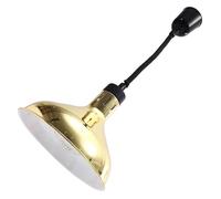 ORFOFE Food Heat Lamp Retractable Hanging Telescopic Design Adjustable Height Metal Material for Canteen Buffet High Temperature Resistance and Good Insulation