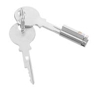 ORFOFE Freezer Lock Cylinder with Key for Refrigerator Cabinet Cold Resistant Showcase Fridge Replacement Lock Silent Operation Theft Hardware for Commercial Home Use