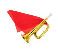 ORFOFE Friendly Plastic Pocket Trumpet with Smooth Edges and High Fidelity Sound for Childrens Bands Music Classes and Party Noise Maker Ergonomic Design Musical Skill Development
