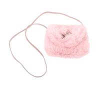 ORFOFE Furry Crossbody Bag for Little Cute Shoulder Purse for Beach Vacation Party Practical Summer Tote Idea