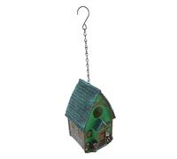 ORFOFE Garden Birdhouse Decor Heavy Duty Weather Resin Nest for Outdoor Use Easy Installation Attractive Design to Your Backyard and Teach Wildlife Conservation