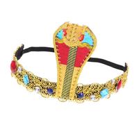 ORFOFE Gem Snake Headband Egyptian Headpiece Snake Hair Ornament for Halloween Cosplay Performance Headband for Adult Women Costume Party