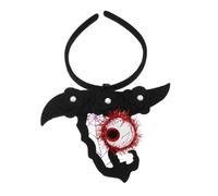 ORFOFE Halloween Witch Hat Headband Eyeballs Women's Party and Cosplay Headband Day Dead Accessory for Women Unique Design Comfortable Material