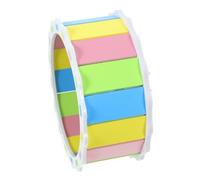 ORFOFE Hamster Boredom Breaker Silent Wooden Running Wheel Toy 17cm Perfect for Small Animals