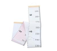 ORFOFE Hanging Growth Chart Ruler for Wall Wood Height Measuring Ruler Lightweight Portable Cartoon Style Growth Chart for Bedroom Nursery