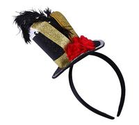 ORFOFE Hat Headdress for Halloween Performance Stylish Festival Hair Band Army Soldiers Theme Party Headbands Accessory for Boys and Girls