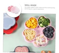 ORFOFE Heart-Shaped Burger Patty Mold Food-Grade Silicone Meat Press with Ergonomic Handle Kitchen Tool for Unique Homemade Patties Pink with White Cover Practical Cooking Supply