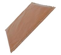 ORFOFE Heat Press Pad Heat Pillow Non-Stick PTFE 40cm Coffee Flat Uniform Surface Foam for T-Shirt Production and Screen Printing