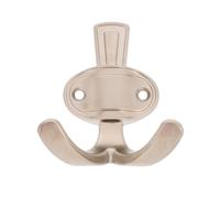ORFOFE Heavy Duty Metal Wall Mount Coat Hook for Hanging Towels Coats Hats and Bags Utility Hooks with Belt Storage for Entryway Bathroom Kitchen Modern Design for Versatile Home
