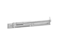 ORFOFE Heavy-Duty Stainless Steel Flush Bolt with Toothed Security Latch for Double French Doors Top and Bottom Installation Concealed Door Bolt Lock