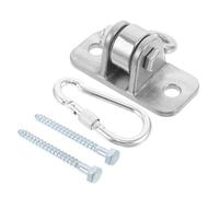 ORFOFE Heavy Duty Swing Hanger Hook Kit with Screws Iron Bracket for Porch Swing Hardware Hammock Chair Adjustable Height Weather Resistant Support for Outdoor Garden and Playground