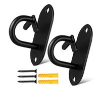 ORFOFE Heavy Duty Wall Mount Resistance Band Anchors 2Pcs Detachment Prevention for Multi-Function Use in Fitness and Rehabilitation